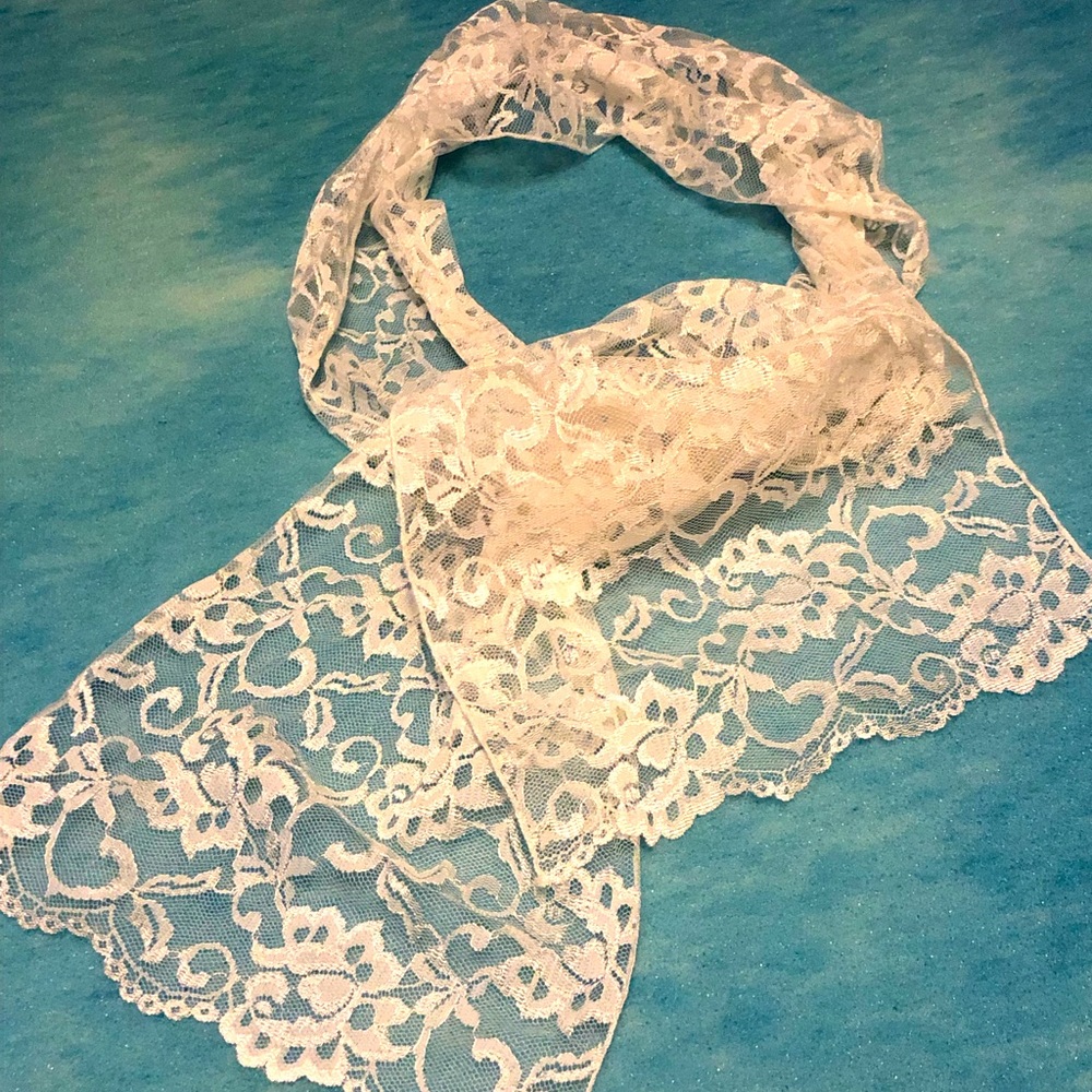 Vintage Lace Scarf